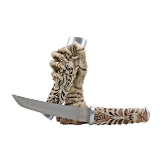 Gothic Skeleton Bone Dagger Dark Decor - White