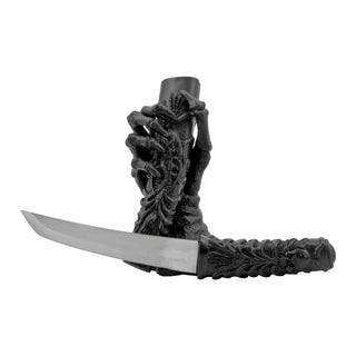Gothic Skeleton Bone Dagger Dark Decor - Black