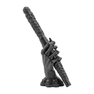 Gothic Skeleton Bone Dagger Dark Decor - Black