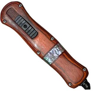 Automatic OTF (Out The Front) double sided Blade - Brown