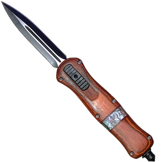 Automatic OTF (Out The Front) double sided Blade - Brown