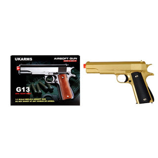 UKARMS G13G Metal Spring Pistol, Gold