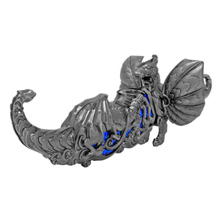 16.13" Heavy Duty Dragon Display Dagger - Blue