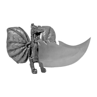 16.13" Heavy Duty Dragon Display Dagger - Blue