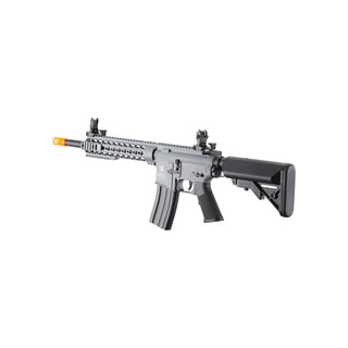 Lancer Tactical Gen 2 10" Keymod M4 Carbine Airsoft AEG Rifle (Color: Gray)