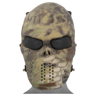 VILLAIN SKULL MESH FACE MASK (MANDRAKE)