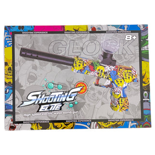 Shooting Elite Glock Water Gel Blaster- Black & Red