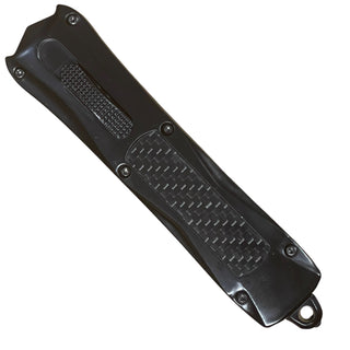 9" Automatic OTF Out the Front Tanto Carbon Fiber Blade