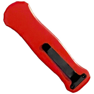 5.3" Automatic Micro OTF Double-Sided Blade - Dark Red