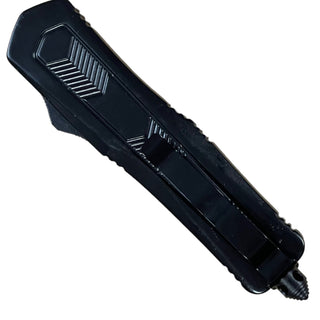 9" Automatic OTF (Out The Front) Double-Sided Blade Black