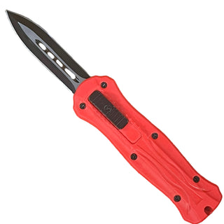 5.3" Automatic Micro OTF Double-Sided Blade-Bright Red
