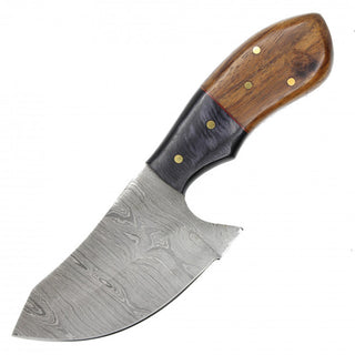 7.25" True Damascus (144-Layer) Knife with Walnut Wood Handle