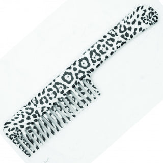 6.5" Cheetah Print Comb Knife