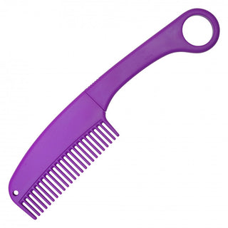 7.5" Curved Purple Comb Knife