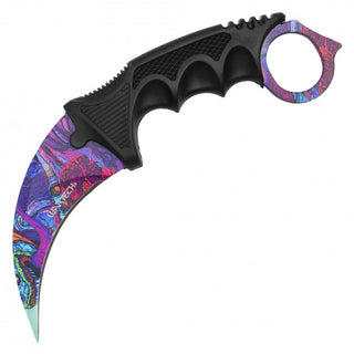 9" Leviathan Fixed Blade Karambit Neck Knife