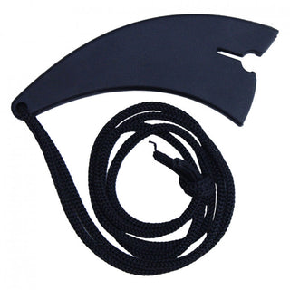 7.5" Red & Silver Fixed Blade Karambit Neck Knife