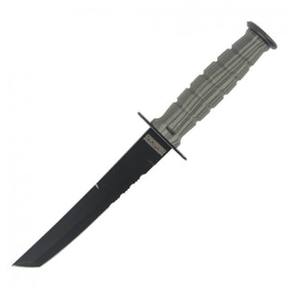 6" Tanto Neck Knife wIith Sheath (Green Camo)