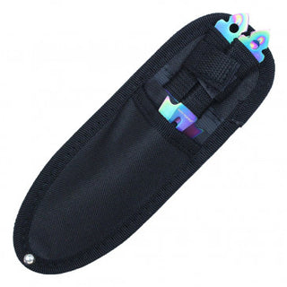 7.5" 3 PC SET RAINBOW THROWING KNIFE