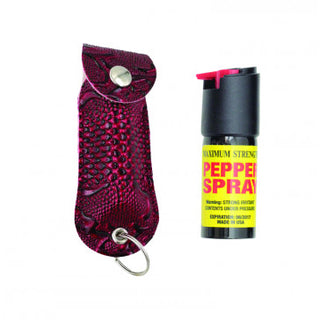 0.5 oz. Pepper Spray with Red Deluxe Holster