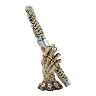 Gothic Skeleton Bone Dagger Dark Decor - White