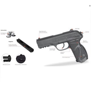 Gamo PT-85 .177cal CO2 Powered Pellet Pistol