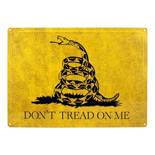 Don't Tread On Me Gadsden Metal Sign