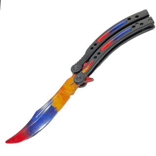 Non-Sharpened Trainer-CS: GO BFK (Marble Fade) Blade & Handle