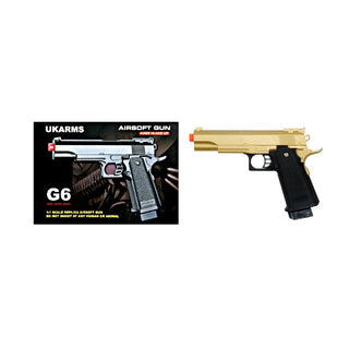 UKARMS G13G Metal Spring Pistol, Gold