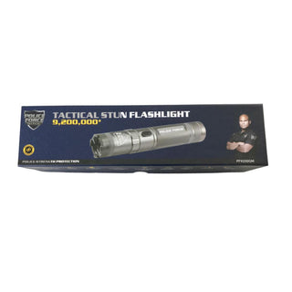 Tactical 9,200,000* Stun Flashlight - GUN METAL