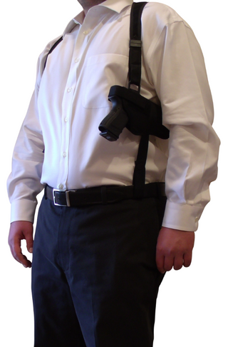 Shoulder Holster fits Full Size and Compact Semi-Auto Pistols