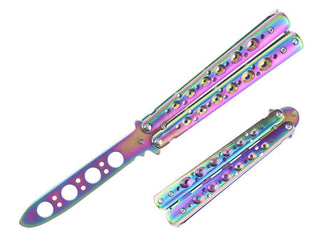 8.5″ Stainless Steel Butterfly Trainer – NEOCHROME