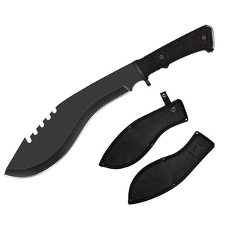 16″ Fighting Machete 3.5mm Thick Full Tang Blade Rubber Grip