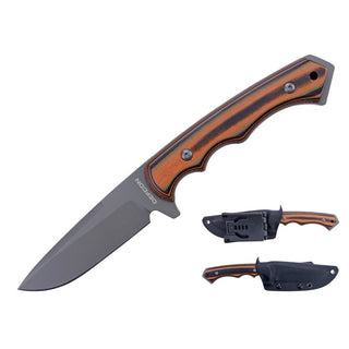 9″ D2 Tool Steel Full Tang Ti Coating Blade with Kydex Sheath