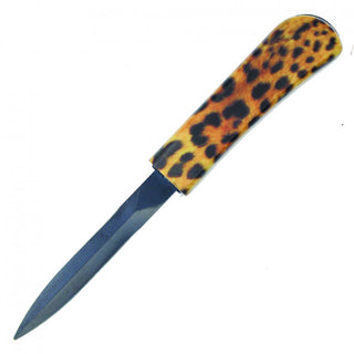 6.5" Cheetah Print Comb Knife
