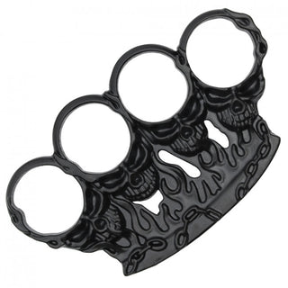 Skull Flame Knuckles (Black)