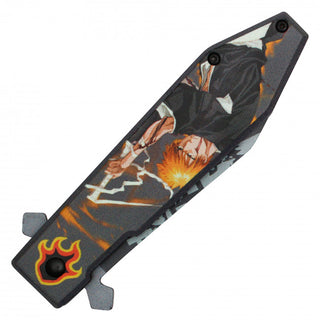 8" Assisted Opening Supernatural Fantasy Pocket Knife-  Black Ichigo