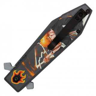 8" Assisted Opening Supernatural Fantasy Pocket Knife-  Black Ichigo