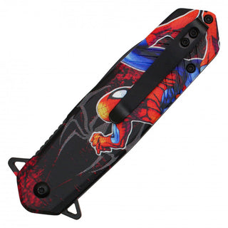 8" Assisted Opening Hero Pocket Knife -Spider Hero