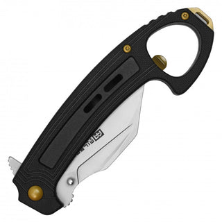 7.5" MilSpec Tactical EDC Black Pocket Knife