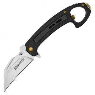 7.5" MilSpec Tactical EDC Black Pocket Knife