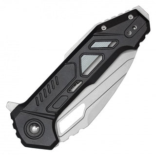 8" MilSpec Tactical EDC Black Pocket Knife