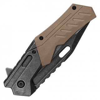 8.25" MilSpec Tactical EDC Desert Pocket Knife