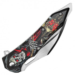 8" Red Reaper Pocket Knife