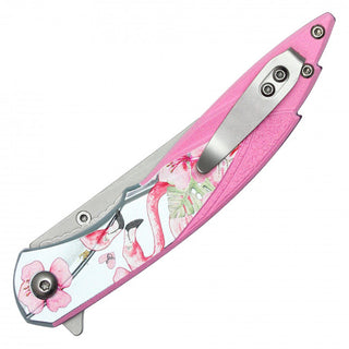 7.75" Flamingo Pocket Knife