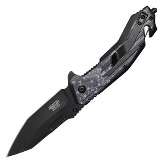 8.5" Assisted Opening Pocket Knife WarTech-Black Merica