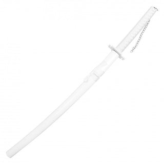 37.5" Non-Sharpened Fantasy Sword with White Handle & Saya Real Steel