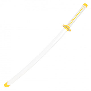 40" Fantasy Plastic Sword White and Yellow