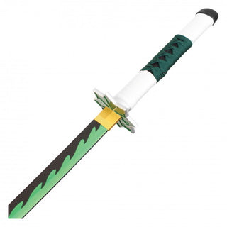 40" Fantasy Plastic Sword Green and White